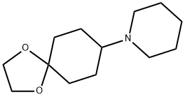 4-(1-PIPERDINYL)CYCLOHEXANONE ETHYLENE KETAL Struktur