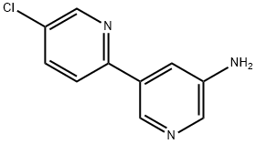 5-chloro-2,3'-bipyridin-5'-aMine Struktur