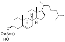 Cholesterol sulfate Struktur