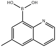 6-Methylquinoline-8-boronic acid Struktur