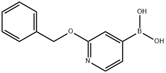 2-(Benzyloxy)pyridine-4-boronic acid Struktur