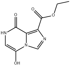 Ethyl 5,8-DihydroxyiMidazo[1,5-a]pyrazine-1-carboxylate Struktur