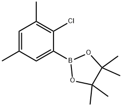 2-(2-Chloro-3,5-diMethylphenyl)-4,4,5,5-tetraMethyl-1,3,2-dioxaborolane Struktur