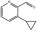 3-cyclopropylpicolinaldehyde Struktur