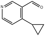 4-cyclopropylnicotinaldehyde Struktur