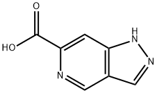 1H-Pyrazolo[4,3-c]pyridine-6-carboxylic acid Struktur