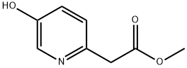 (5-Hydroxy-pyridin-2-yl)-acetic acid Methyl ester Struktur