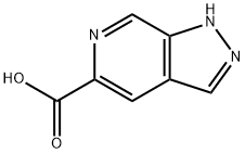 1H-Pyrazolo[3,4-c]pyridine-5-carboxylic acid Struktur