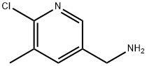 (6-chloro-5-Methylpyridin-3-yl)MethanaMine Struktur