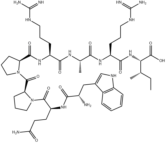 FIBRONECTIN ADHESION-PROMOTING PEPTIDE Struktur