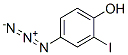 2-iodo-4-azidophenol Struktur