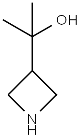 2-Azetidin-3-yl-propan-2-ol Struktur