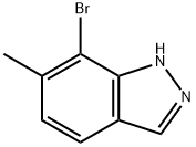 1H-Indazole, 7-broMo-6-Methyl- Struktur