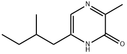 2(1H)-Pyrazinone,3-methyl-6-(2-methylbutyl)-(9CI) Struktur