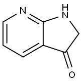 1,2-dihydro-3H-Pyrrolo[2,3-b]pyridin-3-one Struktur