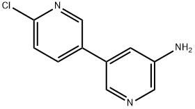 6'-chloro-3,3'-bipyridin-5-aMine Struktur