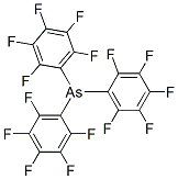 Tris(pentafluorophenyl)arsine Struktur