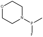 Phosphinous  fluoride,  methyl-4-morpholinyl-  (9CI) Struktur