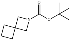 2-Azaspiro[3.3]heptane-2-carboxylic acid tert-butyl ester Struktur