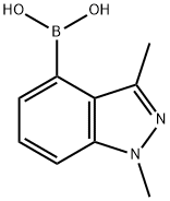 1,3-dimethyl-1H-indazol-4-yl-4-boronic acid