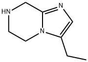 Imidazo[1,2-a]pyrazine, 3-ethyl-5,6,7,8-tetrahydro- (9CI) Struktur