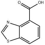 4-Benzothiazolecarboxylic acid Struktur