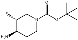 (3R,4R)-4-アミノ-1-BOC-3-フルオロピペリジン price.