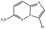 3-Bromoimidazo[1,2-b]pyridazin-6-ylamine Struktur