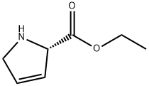 1H-Pyrrole-2-carboxylicacid,2,5-dihydro-,ethylester,(S)-(9CI) Struktur