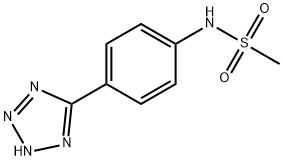 5-[4-(MethylsulfonaMido)phenyl]-2H-tetrazole Struktur