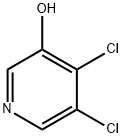 3,4-dichloro-5-hydroxypyridine Struktur