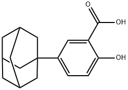 5-(1-ADAMANTYL)-2-HYDROXYBENZOIC ACID Struktur