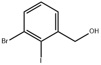 (2-BroMo-3-iodophenyl)Methanol Struktur