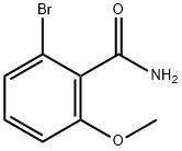 2-broMo-6-MethoxybenzaMide Struktur