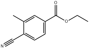 ethyl 4-cyano-3-Methylbenzoate Struktur