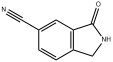 3-oxoisoindoline-5-carbonitrile Struktur