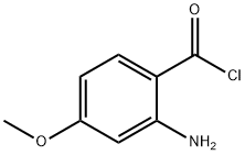 2-aMino-4-Methoxybenzoyl chloride Struktur