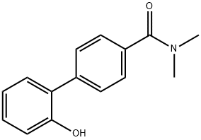 2-[4-(N,N-Dimethylaminocarbonyl)phenyl]phenol Struktur