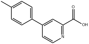 4-(4-Methylphenyl)pyridine-2-carboxylic acid Struktur