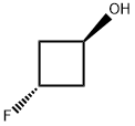 trans-3-Fluorocyclobutanol Struktur