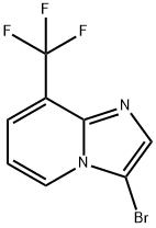 IMidazo[1,2-a]pyridine, 3-broMo-8-(trifluoroMethyl)- Struktur