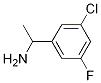 BenzeneMethanaMine, 3-chloro-5-fluoro-.alpha.-Methyl- Struktur