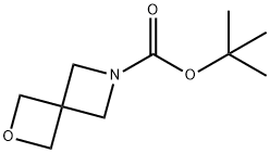 6-Boc-2-oxa-6-azaspiro[3.3]heptane Struktur