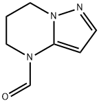 Pyrazolo[1,5-a]pyrimidine-4(5H)-carboxaldehyde, 6,7-dihydro- (9CI) Struktur