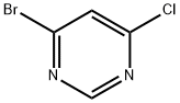 4-BROMO-6-CHLOROPYRIMIDINE Struktur