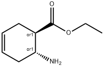 trans-6-Amino-cyclohex-3-enecarboxylic acid ethyl ester Struktur