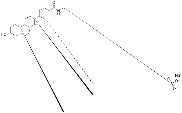 Taurolithocholic Acid-d5 Sodium Salt Struktur