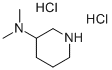 N,N-DIMETHYLPIPERIDIN-3-AMINE DIHYDROCHLORIDE Struktur