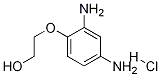 Ethanol, 2-(2,4-diaMinophenoxy)-, hydrochloride Struktur