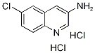 3-Amino-6-chloroquinoline dihydrochloride Struktur